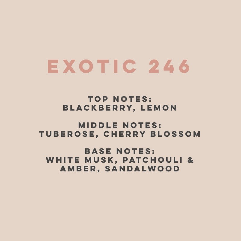 Exotic 246 (100hrs Burn)