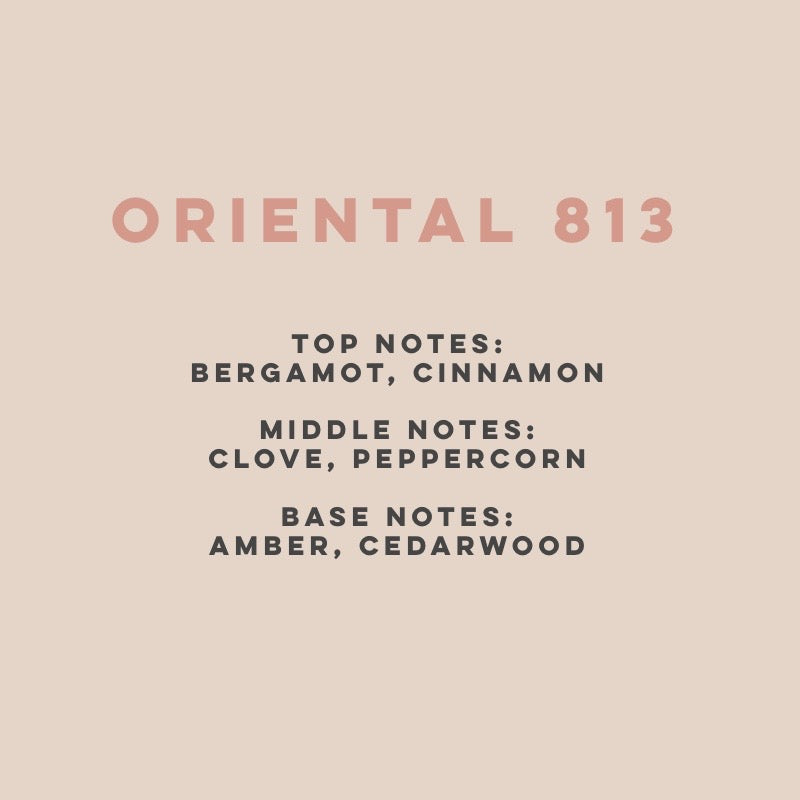 Oriental 813 (100hrs Burn)
