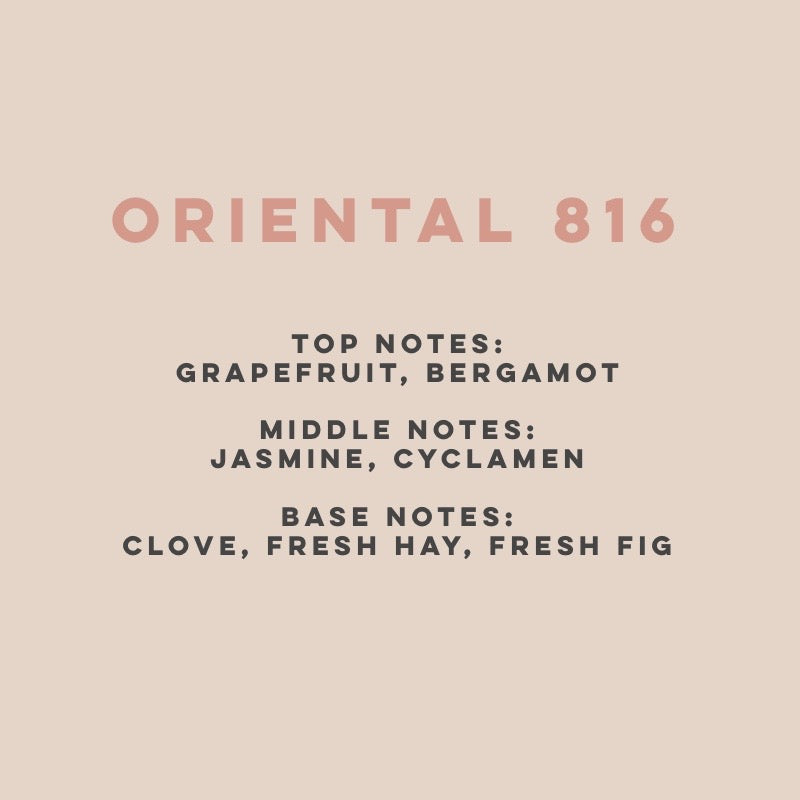 Oriental 816 (100hrs Burn)