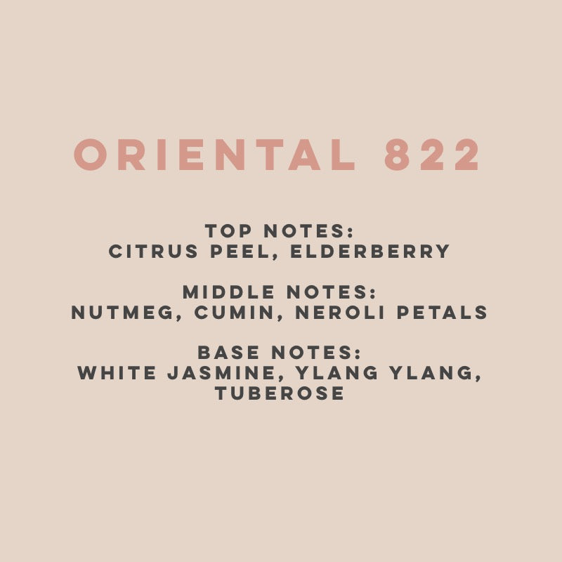 Oriental 822 (100hrs Burn)