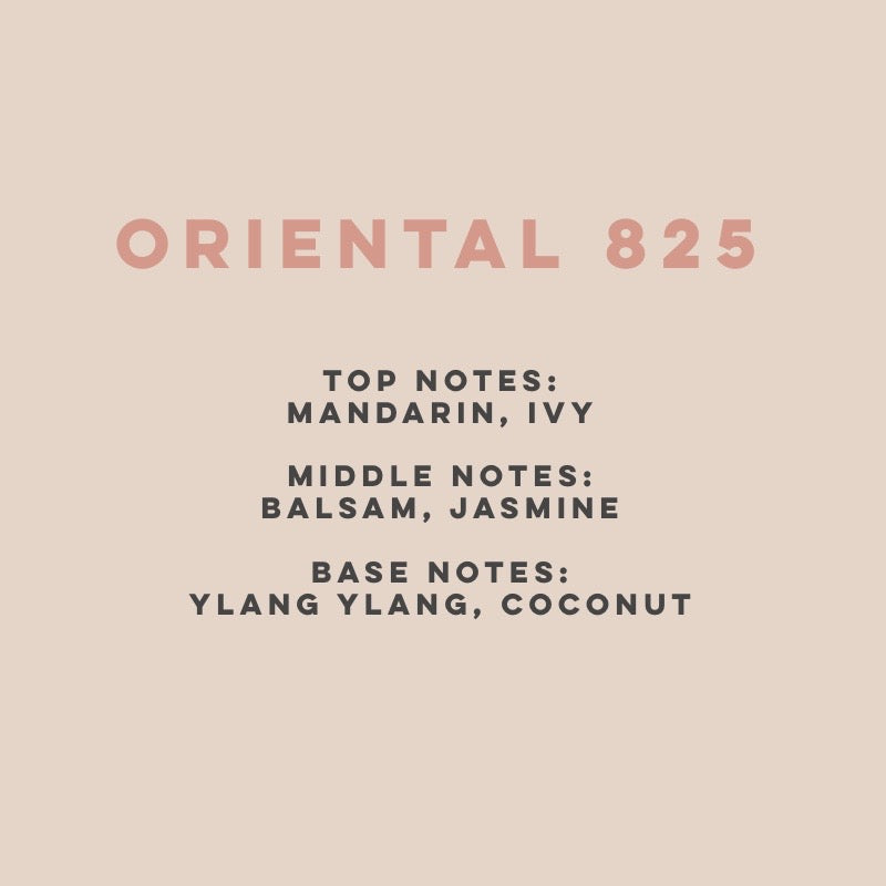 Oriental 825 (100hrs Burn)