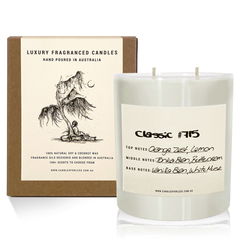 Candles For Less Fragranced Soy Wax Candle Classic 715 (XL-100hrs)