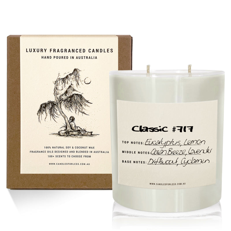 Candles For Less Fragranced Soy Wax Candle Classic 717 (XL-100hrs)