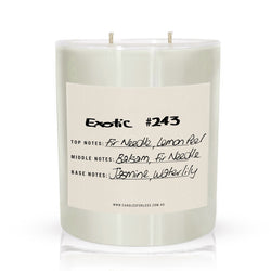 Candles For Less Fragranced Soy Wax Candle Exotic 243 (XL-100hrs)