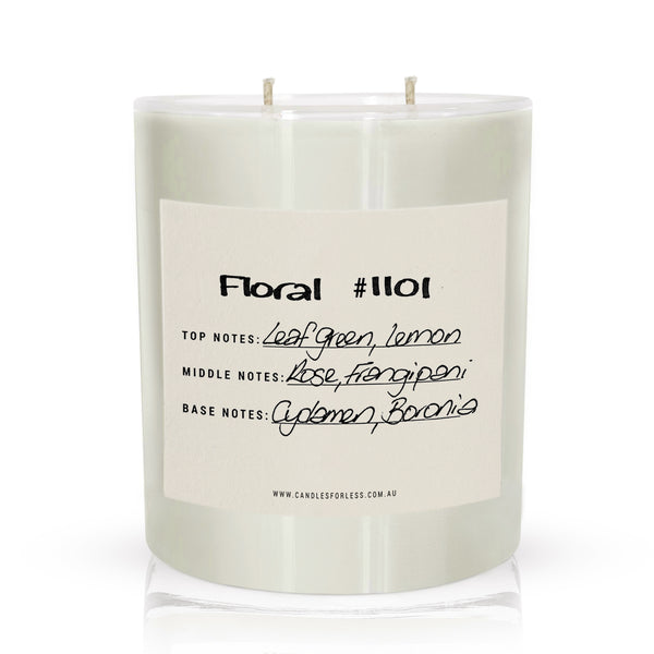Candles For Less Fragranced Soy Wax Candle Floral 1101 (XL-100hrs)