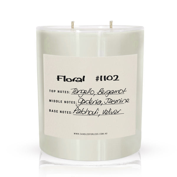 Candles For Less Fragranced Soy Wax Candle Floral 1102 (XL-100hrs)