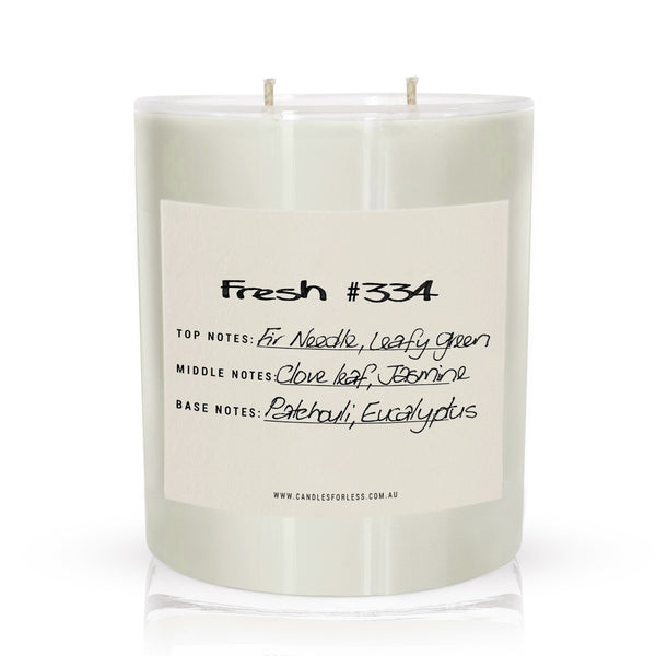 Candles For Less Fragranced Soy Wax Candle Fresh 334 (XL-100hrs)