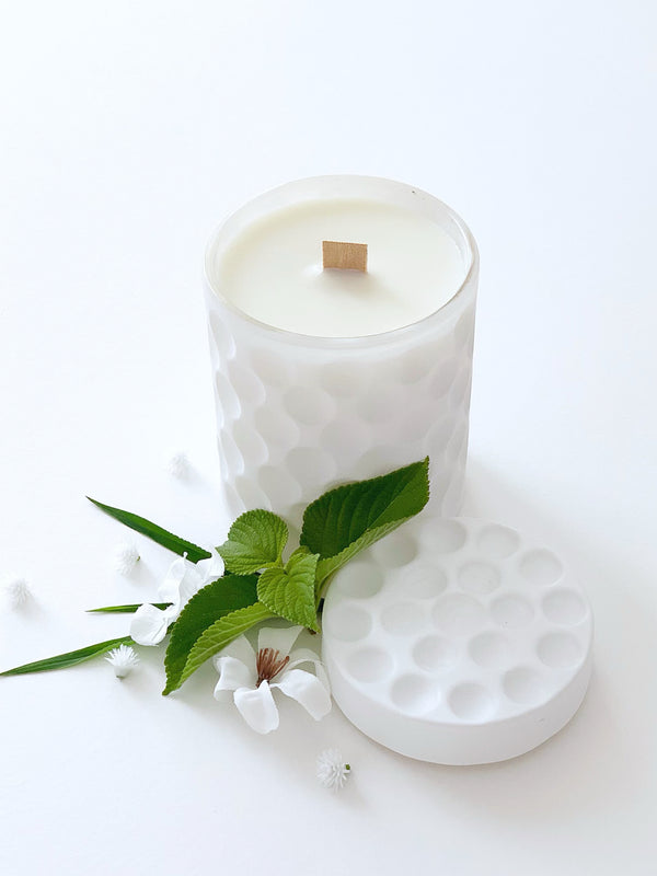 Candles For Less Fragranced Soy Wax Candle Fresh 343 Wooden Wick 70hrs