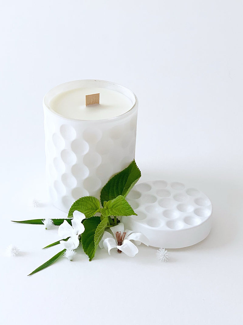 Candles For Less Fragranced Soy Wax Candle Fresh 343 Wooden Wick 70hrs