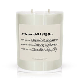 Candles For Less Fragranced Soy Wax Candle Oriental 816 (XL-100hrs)