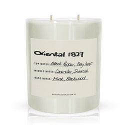 Candles For Less Fragranced Soy Wax Candle Oriental 827 (XL-100hrs)