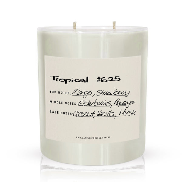 Candles For Less Fragranced Soy Wax Candle Tropical 625 (XL-100hrs)