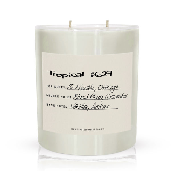 Candles For Less Fragranced Soy Wax Candle Tropical 627 (XL-100hrs)