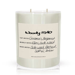 Candles For Less Fragranced Soy Wax Candle Woody 540 (XL-100hrs)