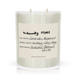 Candles For Less Fragranced Soy Wax Candle Woody 541 (XL-100hrs)
