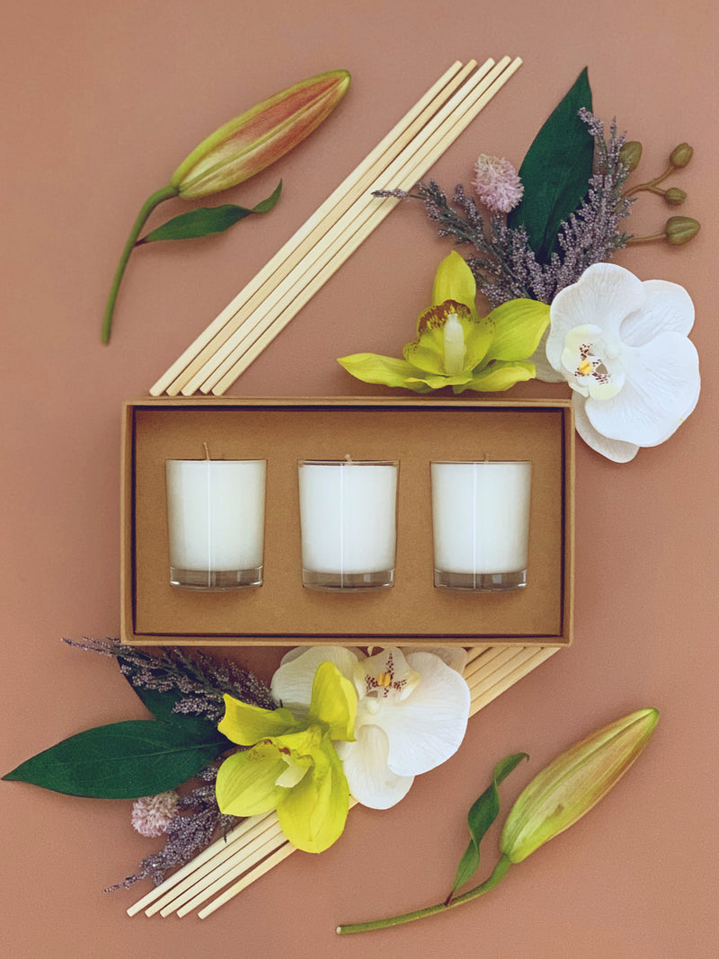 Candles For Less Fragranced Candles - Exotic Discovery Gift Set-60hrs